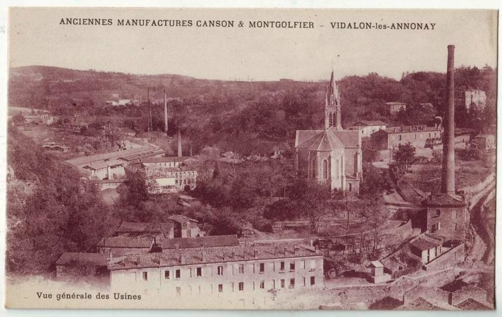 Manufactures Canson Montgolfier Vidalon-les-Annonay